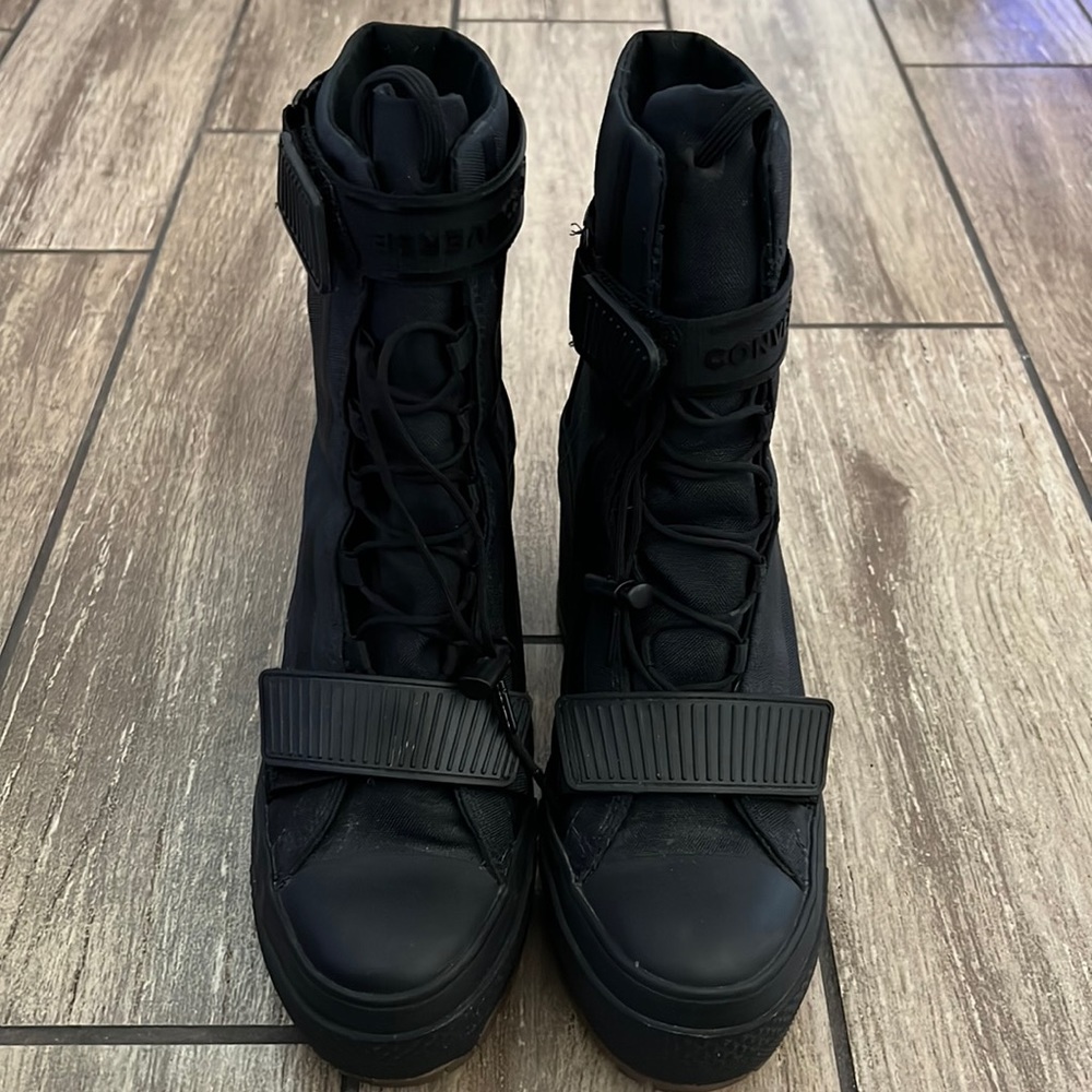 Converse heel boots